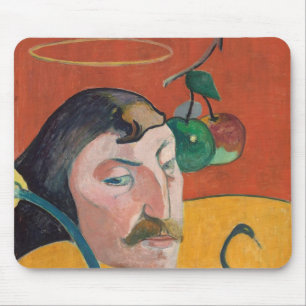 Mousepad Auto-Retrato de Paul Gauguin , 1889 (óleo na