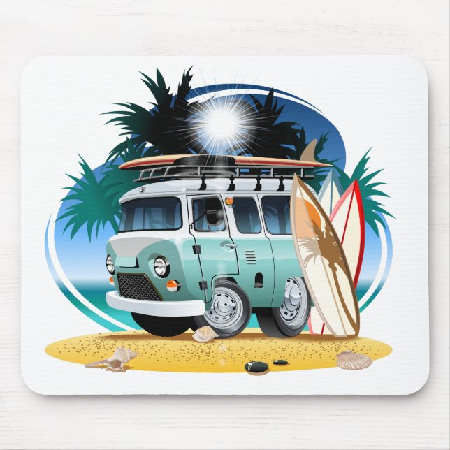Mousepad Autocarrota de Acampamento (Frente)
