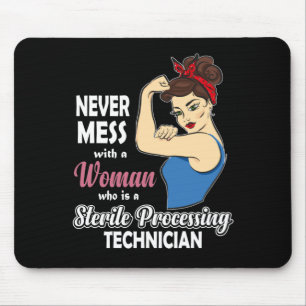 Mousepad Autoclave para mulheres dotadas de tecnologia est