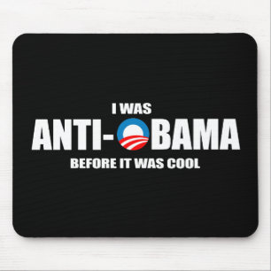 Mousepad Autocolante no vidro traseiro de Anti-Obama - eu
