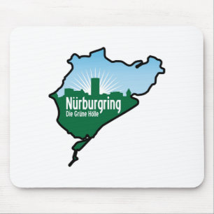 Mousepad Autódromo de Nurburgring Nordschleife, Alemanha