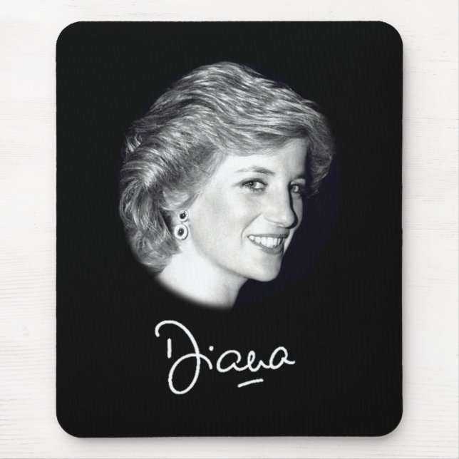 Mousepad Autografo da Princesa Diana (Frente)