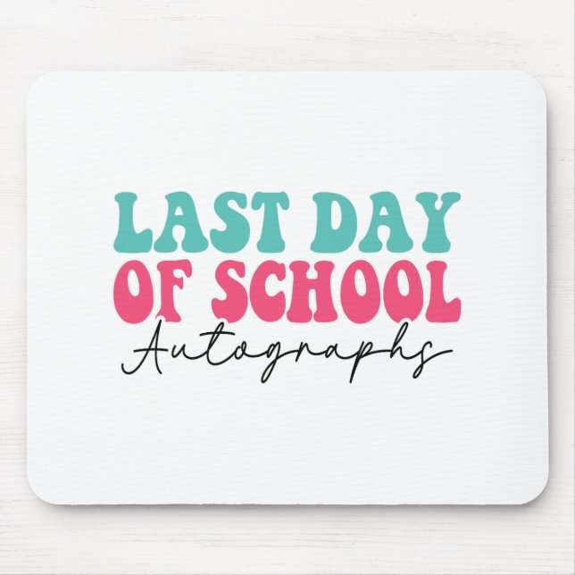 Mousepad Autografo Do Dia Da Escola 2023 (Frente)