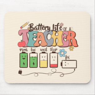 Mousepad Autonomia da bateria de um professor - Educador re