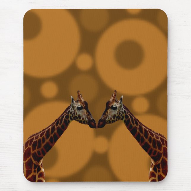 Mousepad Autoreflexão Girafa, (Frente)