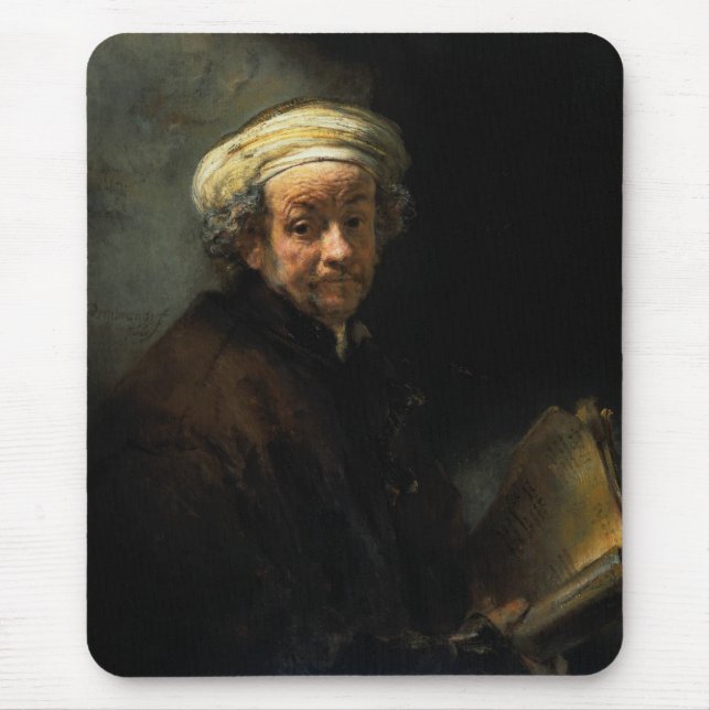 Mousepad Autorretrato Como O Apóstolo Paul (Frente)