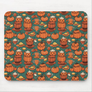 Mousepad Autumn Spooky Pumpkin Pizzazz Party