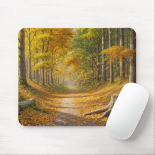 Mousepad Autumn Woods Com Caminho De Camada