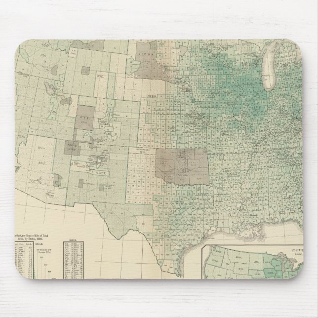 Mousepad Aveia por milha quadrada (Frente)