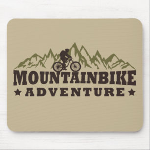 Mousepad Aventura de ciclismo de montanha