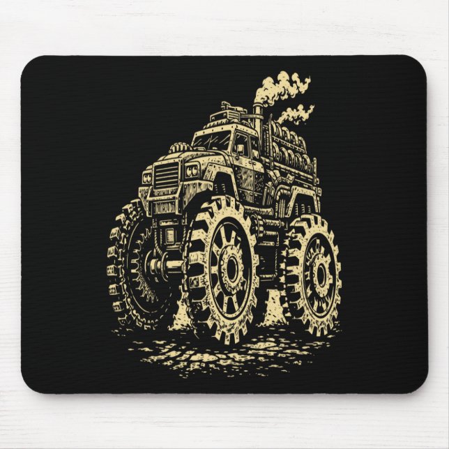 Mousepad Aventura do Caminhão Monstro do Apocalipse (Frente)