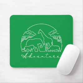 Mousepad Aventura e Safari na África