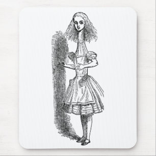 Mousepad Aventuras de Alice no País das Maravilhas Vintage