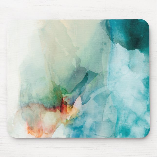 Mousepad Aversion - Blue Watercolor (Frente)
