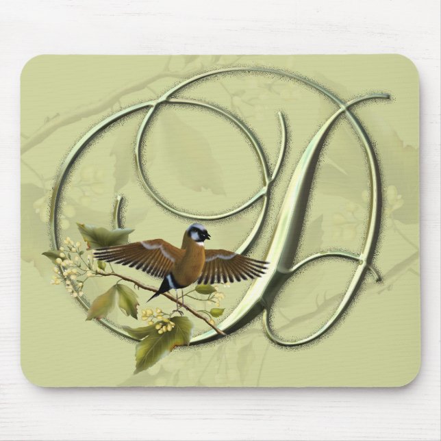 Mousepad Aves canoras D inicial (Frente)