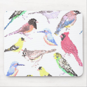 Mousepad Aves da América - animais de estimação e aves s