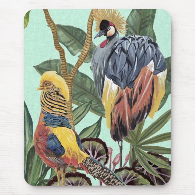 Mousepad Aves no Paraíso - Aves Grandes (Frente)