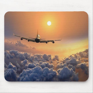 MousePad - Aviacão com pôr-do-sol
