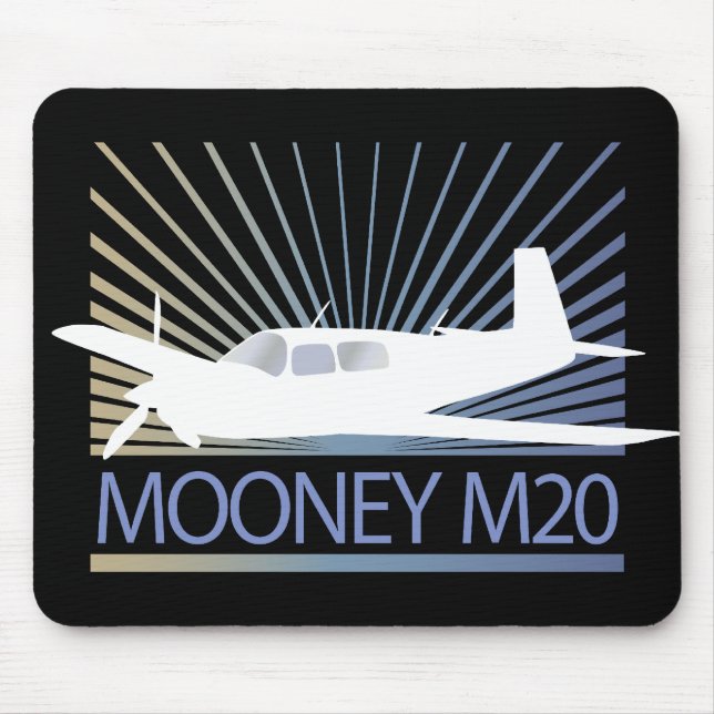 Mousepad Aviação de Mooney M20 (Frente)