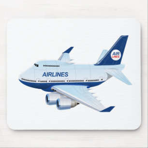 Mousepad Avião de animação