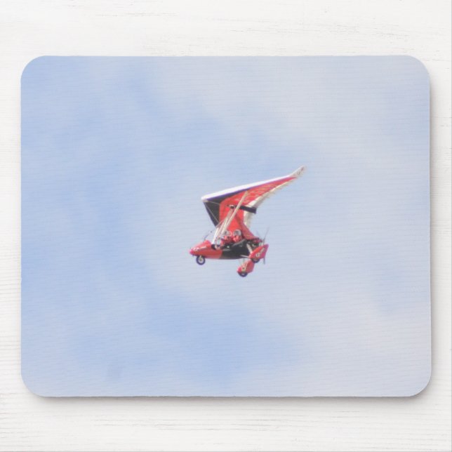 Mousepad Avião de Microlight (Frente)