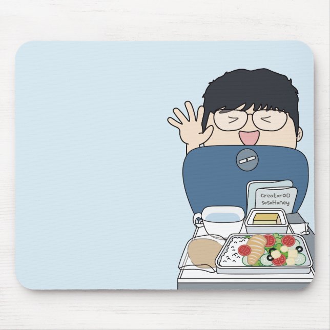 Mousepad avião de sosoHoney(5) (Frente)