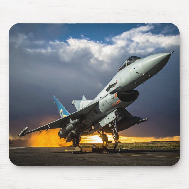 Mousepad Avião militar (Frente)