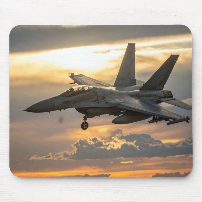 Mousepad Avião militar (Frente)