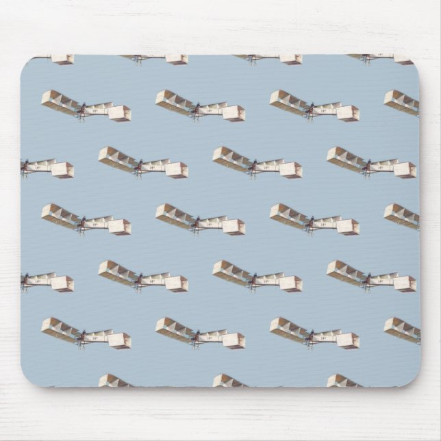 Mousepad Avião Santos-Dumont 14-Bis (Frente)