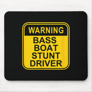 Mousepad Aviso B Barco De Pesca Do Condutor De Caça De Emba