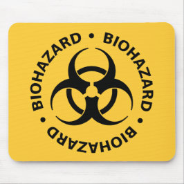 Mousepad Aviso do Biohazard