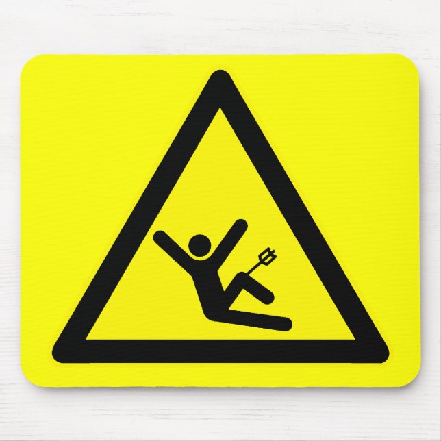 Mousepad Aviso do Jogador (Frente)