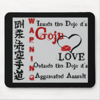 Mousepad Aviso Goju Ryu Karate Do Kanji