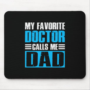 Mousepad Avô cita meu médico favorito me chama de Pai