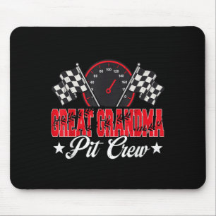 Mousepad Avô da família Race Car Festa de aniversário Racin