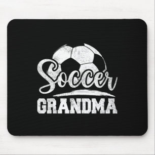 Mousepad Avó de Futebol Jogadora de Futebol Dia de Jogo Dia