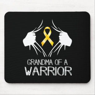 Mousepad Avó de um Guerreiro Conscientização sobre Câncer I