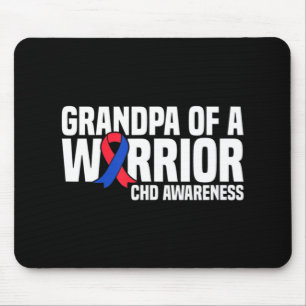 Mousepad Avô de um Guerreiro de Coração Congênita CHD