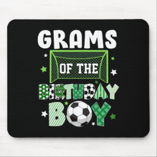 Mousepad Avó do Amante de Futebol da Família do Menino de A
