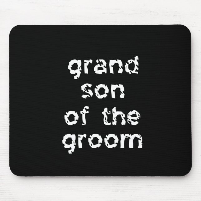 Mousepad Avô do Groom (Frente)