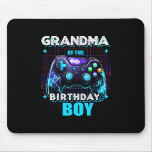 Mousepad Avó do Menino de Aniversário Vídeo de Família Comb