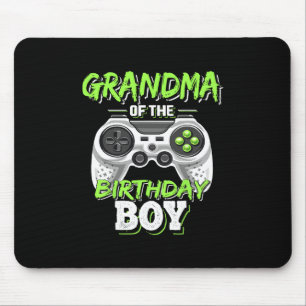Mousepad Avó Do Menino Do Aniversário Correspondendo Jogo D