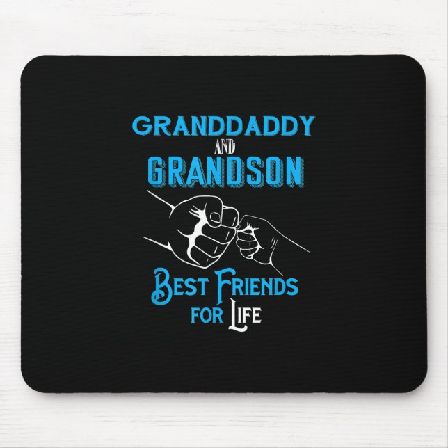 Mousepad Avô E Avô Melhores Amigos Para A Vida (Frente)