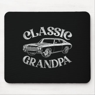 Mousepad Avô Engraçado Clic Car Gráfico Família Avô Pai