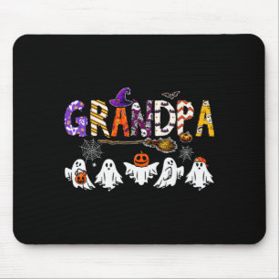 Mousepad Avô Fantasia de Halloween Boo Fantasma Terror P Fu