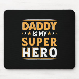 Mousepad Avô Gift   Pai É O Meu Super Herói