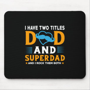 Mousepad Avô Gift Pai E Super Pai