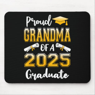Mousepad Avó Orgulhosa e Divertida de um Graduado da Turma