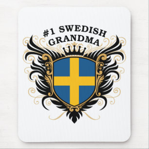 Mousepad Avó sueco do número um