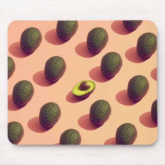 Mousepad Avocado Fruta Potrait (Frente)